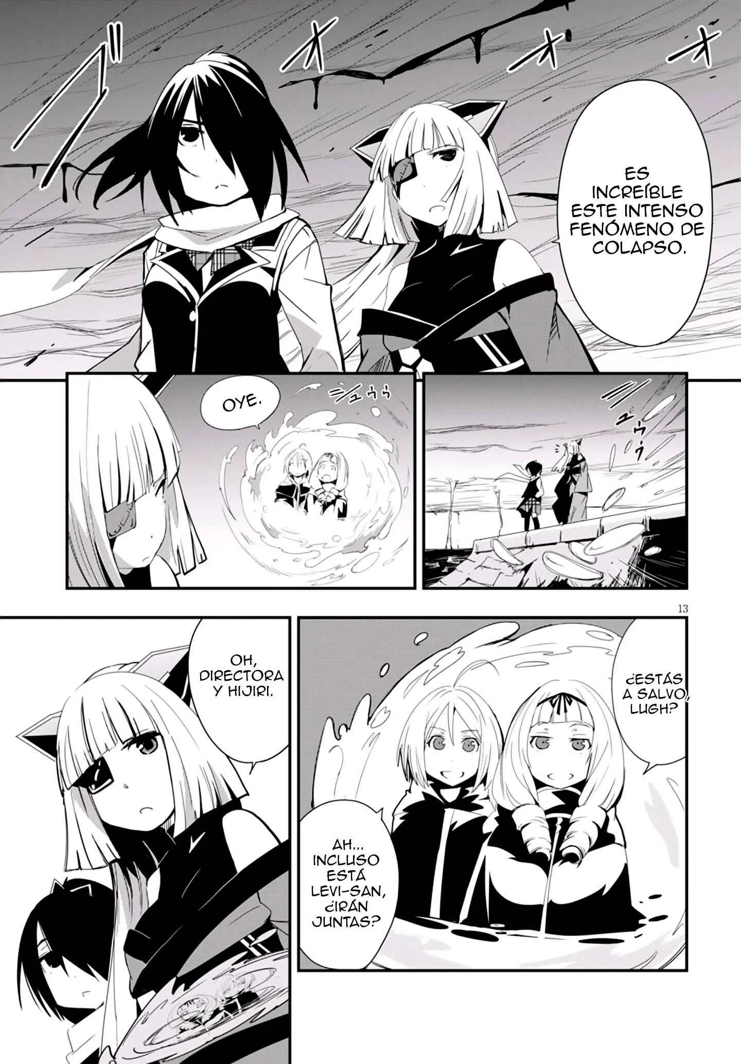 Trinity Seven: Levi Ninden Capítulo 8: Parte 8: Combate Mortal de Chicas Espadachinas - Page 11