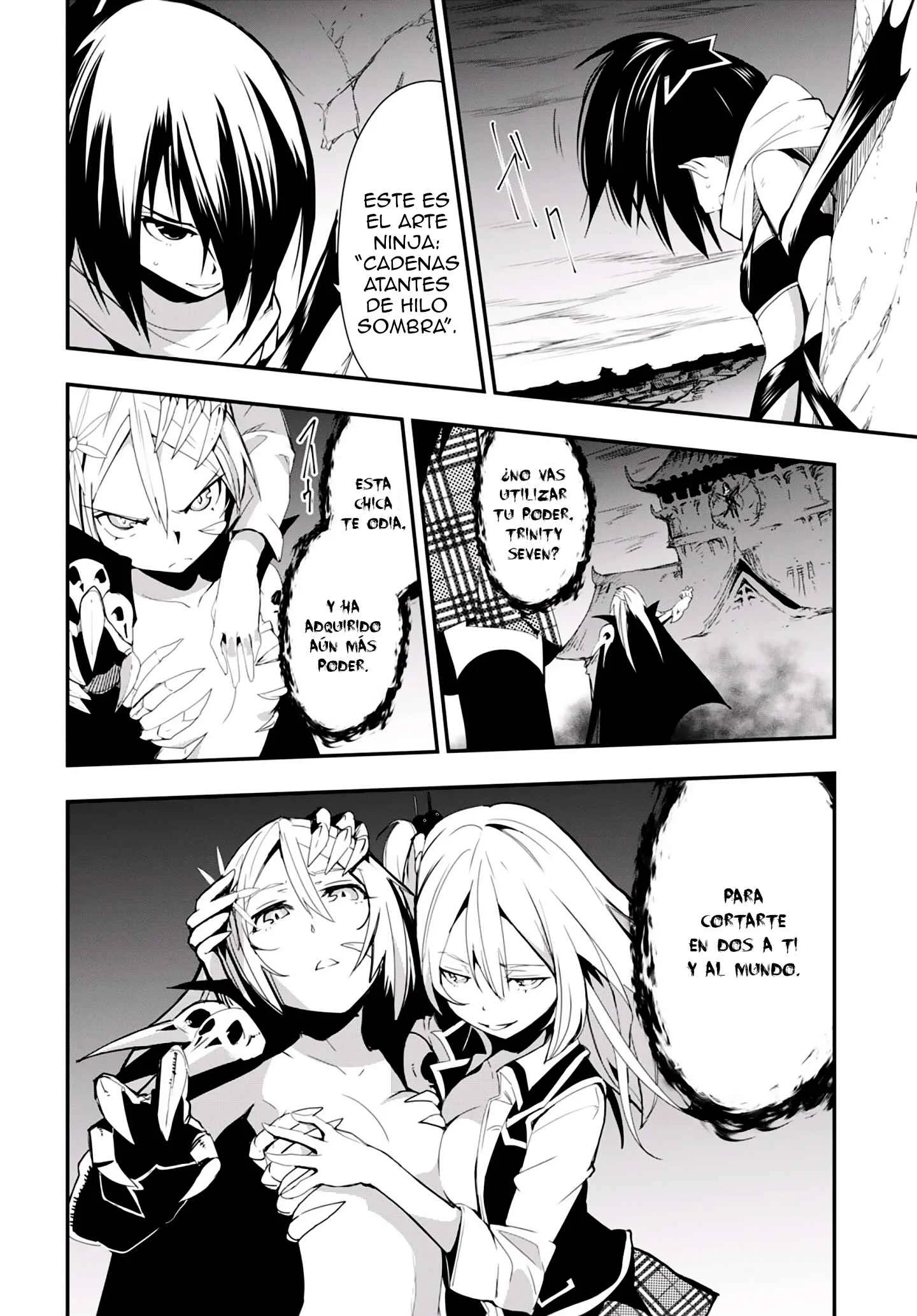 Trinity Seven: Levi Ninden Capítulo 9: Parte 9: Las Malignas Chicas Dragón - Page 8