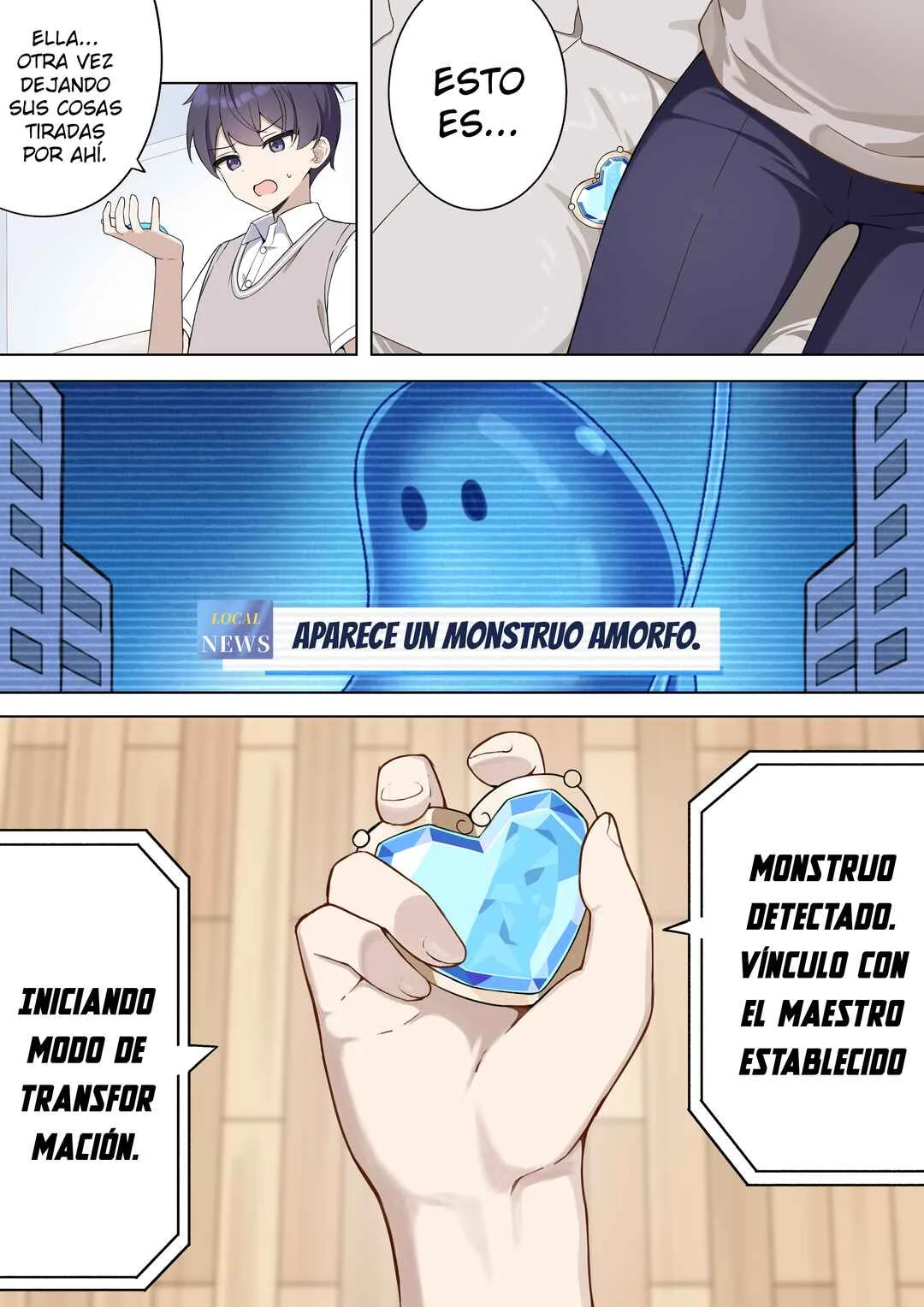 TS Mahou Shoujo ♥ Mazoka Capítulo 1 - Page 8