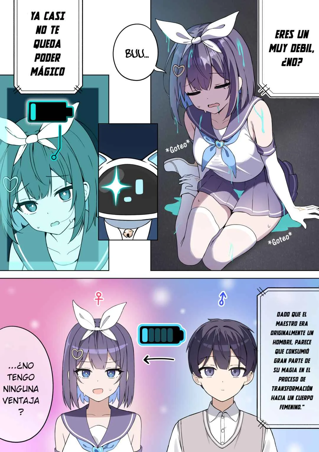 TS Mahou Shoujo ♥ Mazoka Capítulo 2 - Page 5
