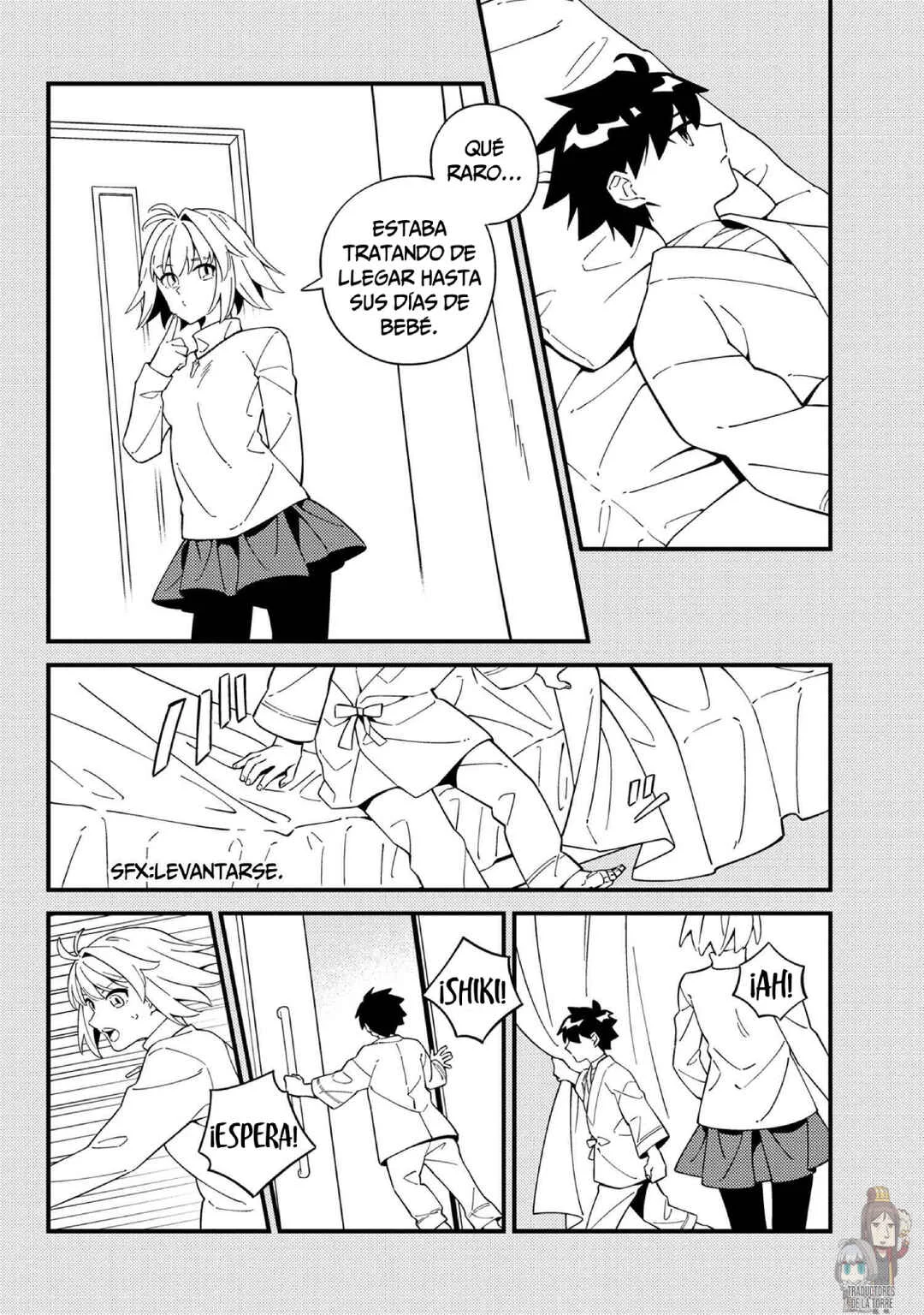 Tsukihime: A Piece of Blue Glass Moon - Moon Phase Capítulo 1: El mago verdadero reflejado en sus ojos. - Page 4