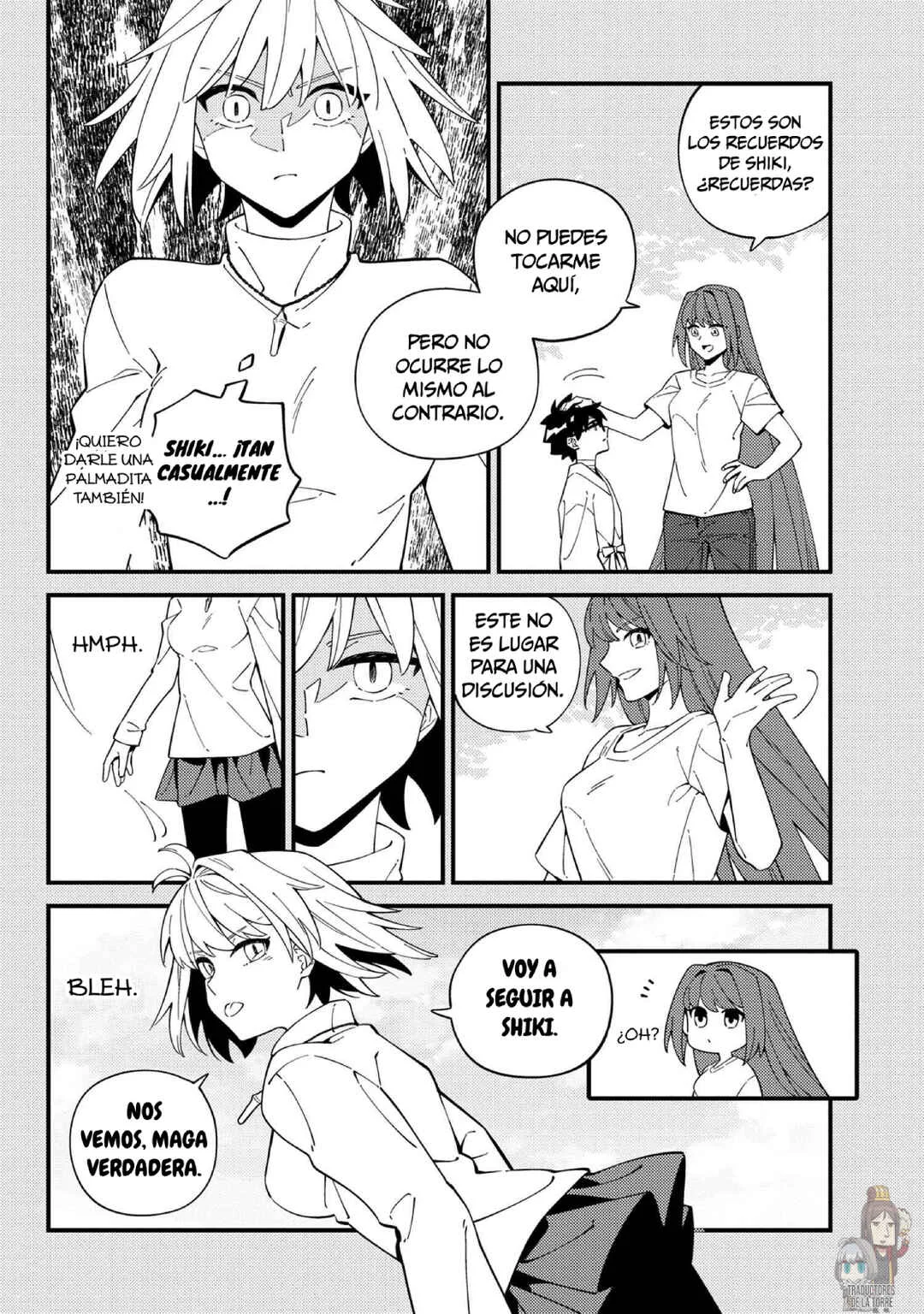 Tsukihime: A Piece of Blue Glass Moon - Moon Phase Capítulo 1: El mago verdadero reflejado en sus ojos. - Page 8