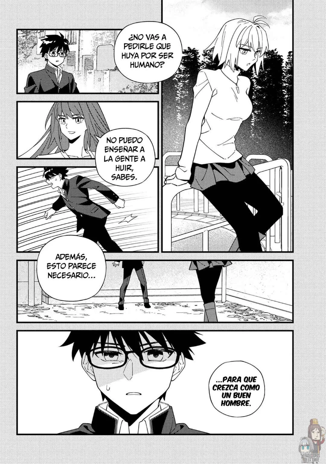 Tsukihime: A Piece of Blue Glass Moon - Moon Phase Capítulo 1: El mago verdadero reflejado en sus ojos. - Page 18