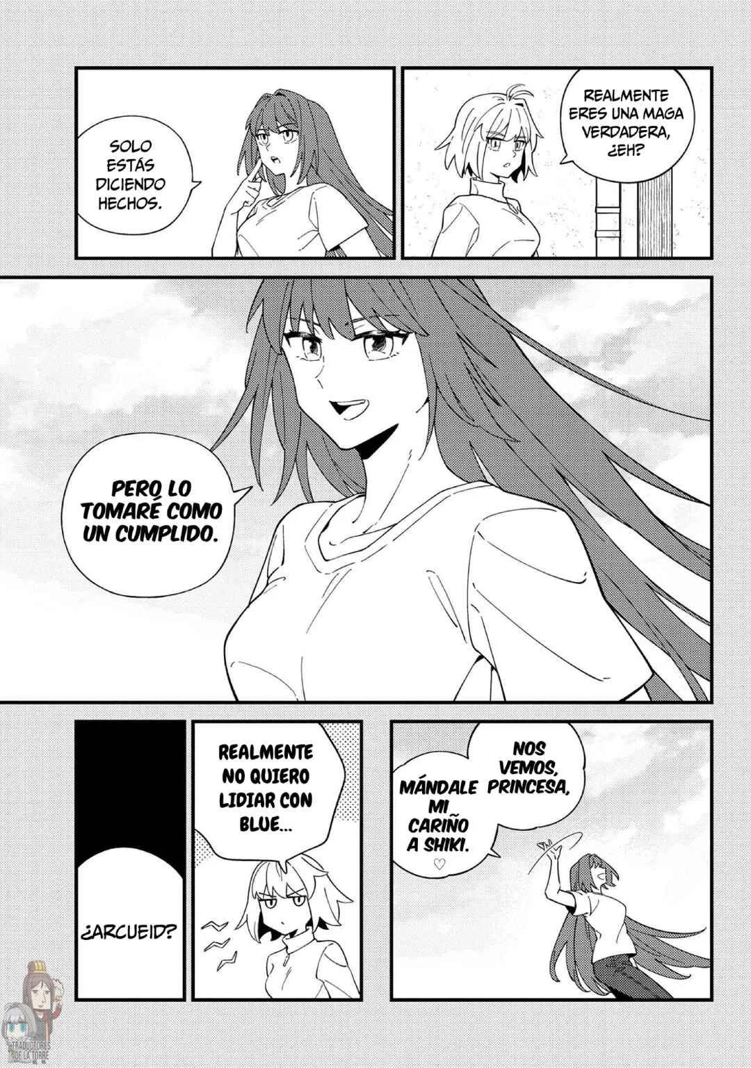 Tsukihime: A Piece of Blue Glass Moon - Moon Phase Capítulo 1: El mago verdadero reflejado en sus ojos. - Page 19