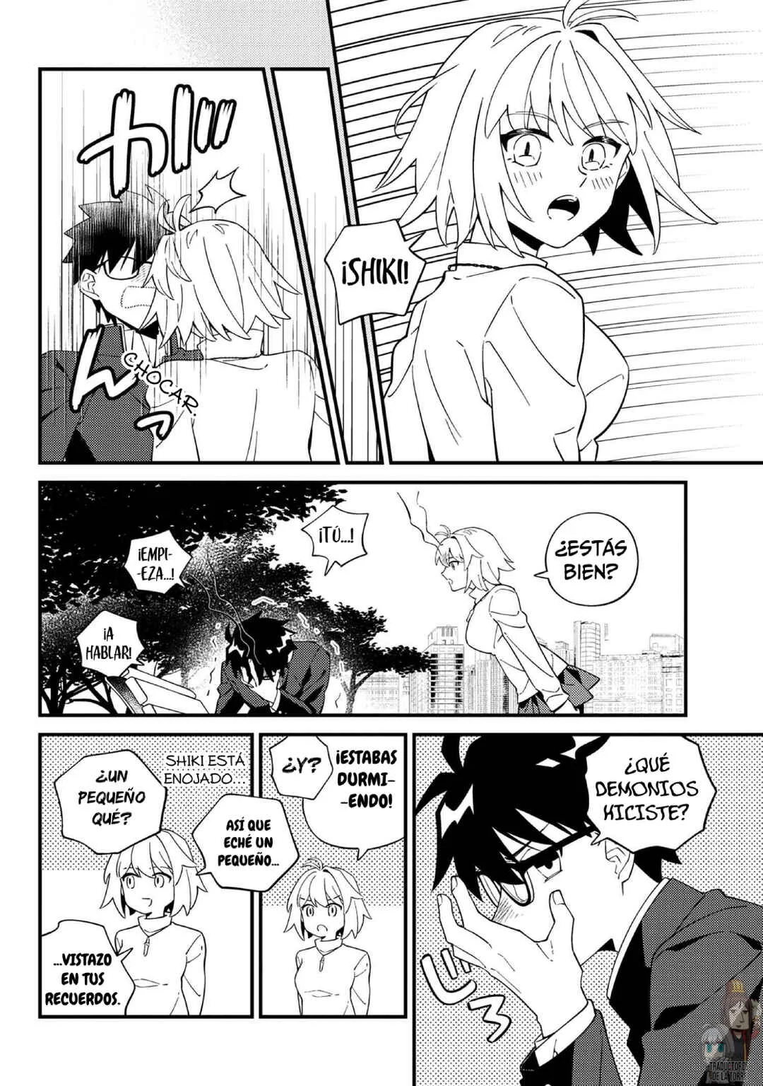 Tsukihime: A Piece of Blue Glass Moon - Moon Phase Capítulo 1: El mago verdadero reflejado en sus ojos. - Page 20