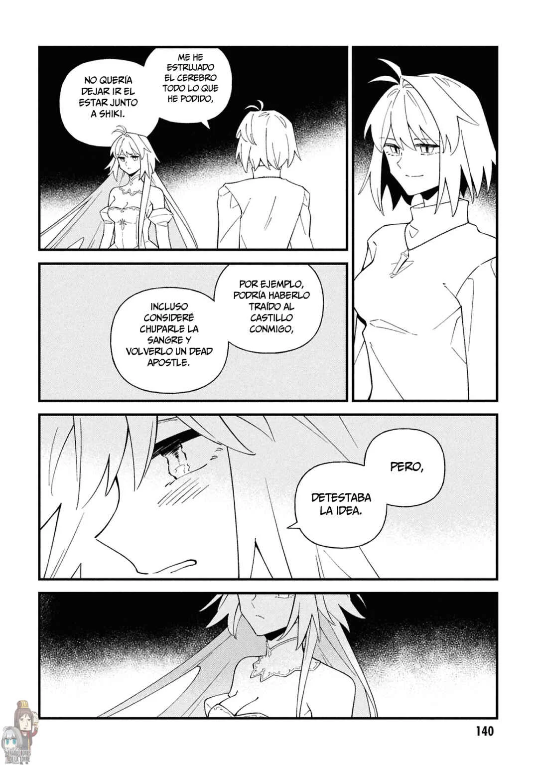 Tsukihime: A Piece of Blue Glass Moon - Moon Phase Capítulo 5: Bella Durmiente. - Page 16