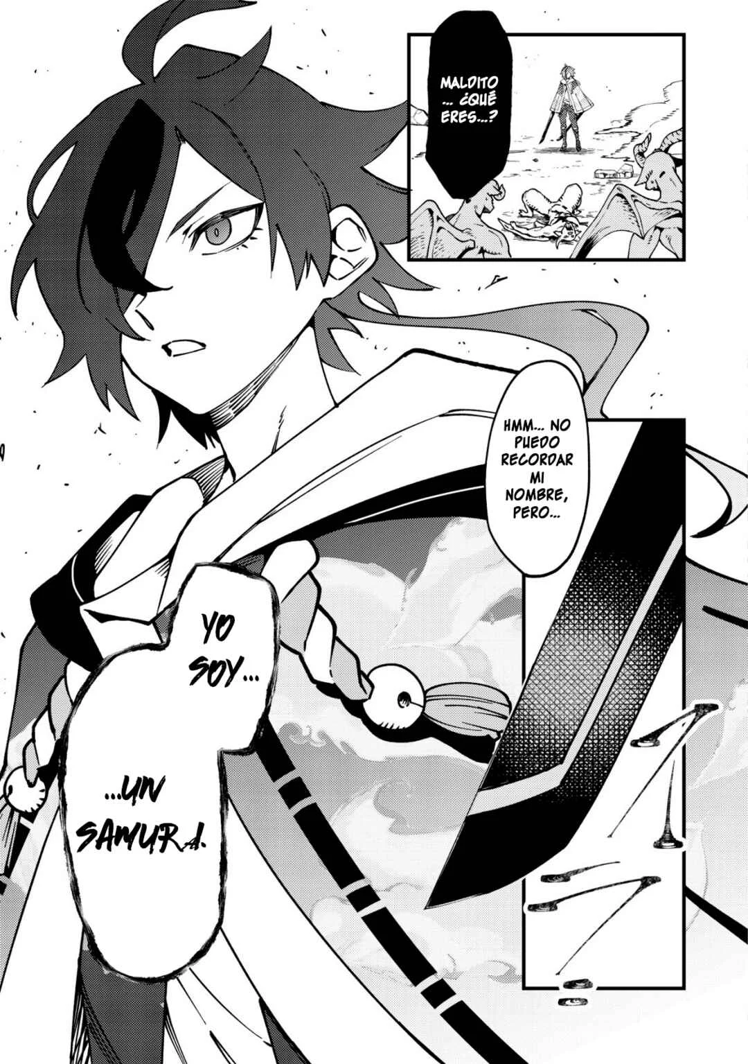 Tsuuhan de Katta Youtou ga Gachi Datta ~Tameshigiri Shitara Kuukan ga Sakete Isekai ni Tobasareta Ageku, Densetsu no Yuusha da to Kanchigai Sarete Komatteimasu~ Capítulo 1: ¡Solo hice un corte nada más! - Page 4