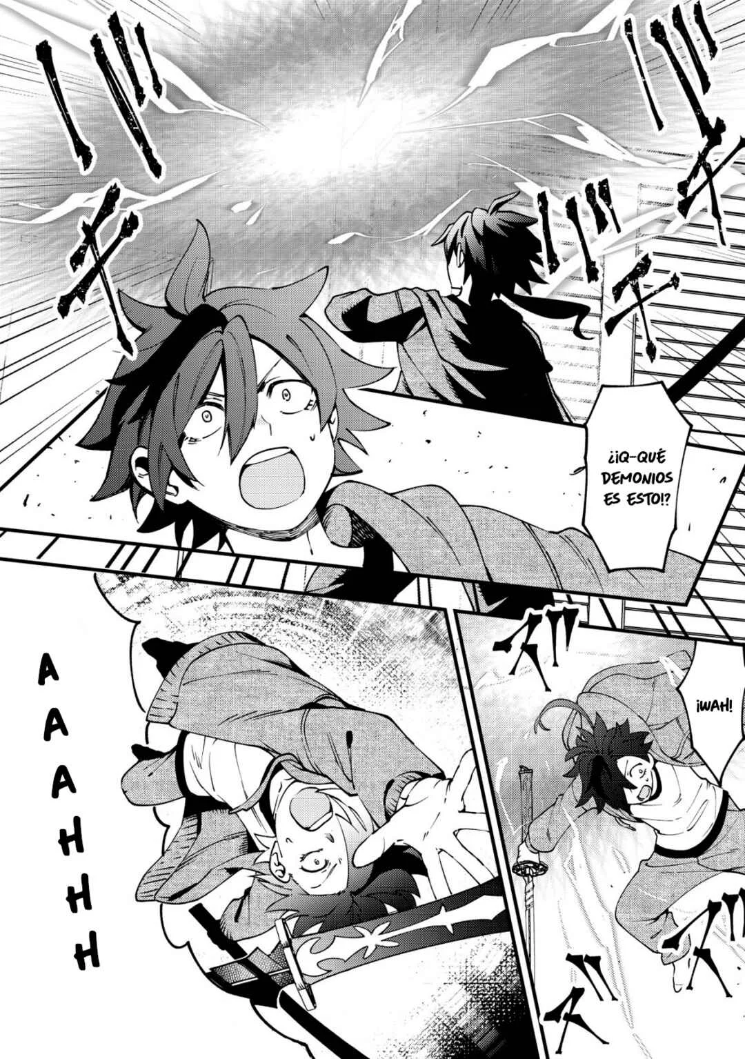 Tsuuhan de Katta Youtou ga Gachi Datta ~Tameshigiri Shitara Kuukan ga Sakete Isekai ni Tobasareta Ageku, Densetsu no Yuusha da to Kanchigai Sarete Komatteimasu~ Capítulo 1: ¡Solo hice un corte nada más! - Page 14