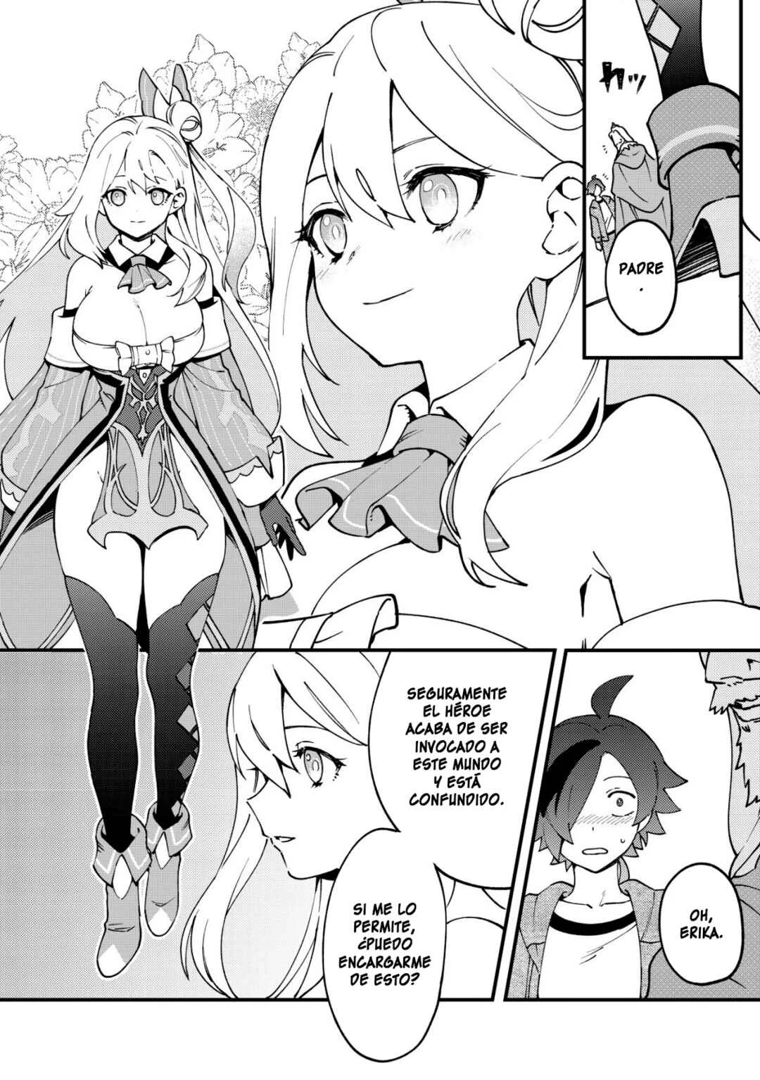 Tsuuhan de Katta Youtou ga Gachi Datta ~Tameshigiri Shitara Kuukan ga Sakete Isekai ni Tobasareta Ageku, Densetsu no Yuusha da to Kanchigai Sarete Komatteimasu~ Capítulo 1: ¡Solo hice un corte nada más! - Page 20