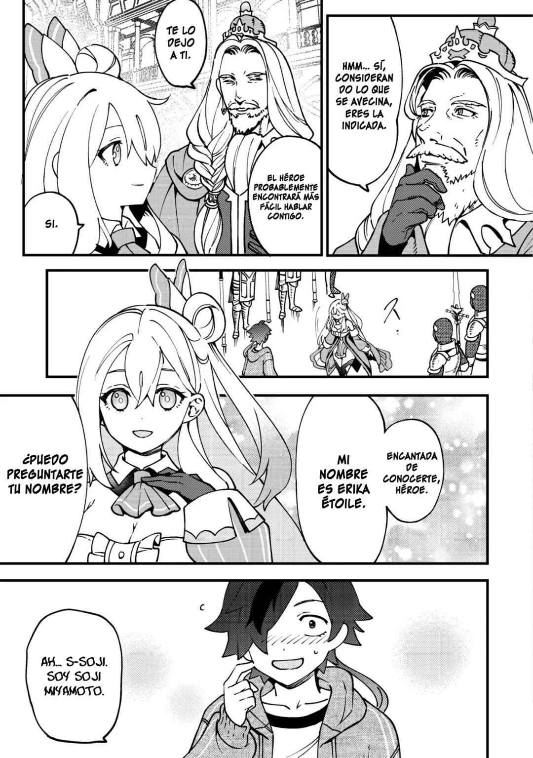 Tsuuhan de Katta Youtou ga Gachi Datta ~Tameshigiri Shitara Kuukan ga Sakete Isekai ni Tobasareta Ageku, Densetsu no Yuusha da to Kanchigai Sarete Komatteimasu~ Capítulo 1: ¡Solo hice un corte nada más! - Page 21