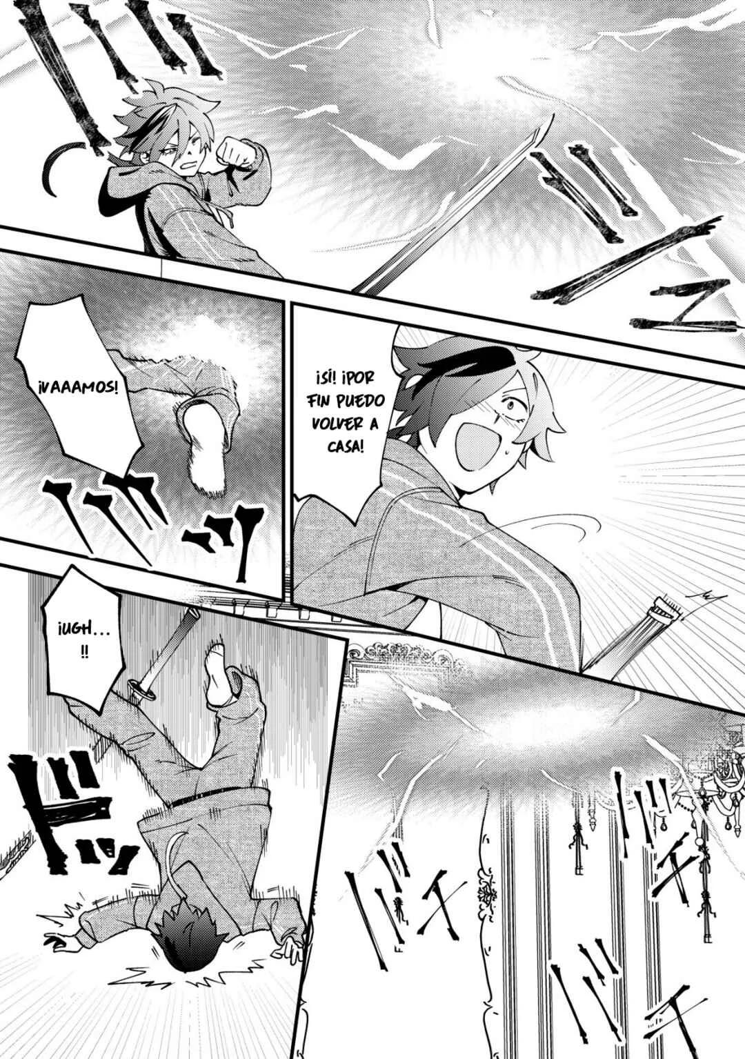 Tsuuhan de Katta Youtou ga Gachi Datta ~Tameshigiri Shitara Kuukan ga Sakete Isekai ni Tobasareta Ageku, Densetsu no Yuusha da to Kanchigai Sarete Komatteimasu~ Capítulo 1: ¡Solo hice un corte nada más! - Page 26