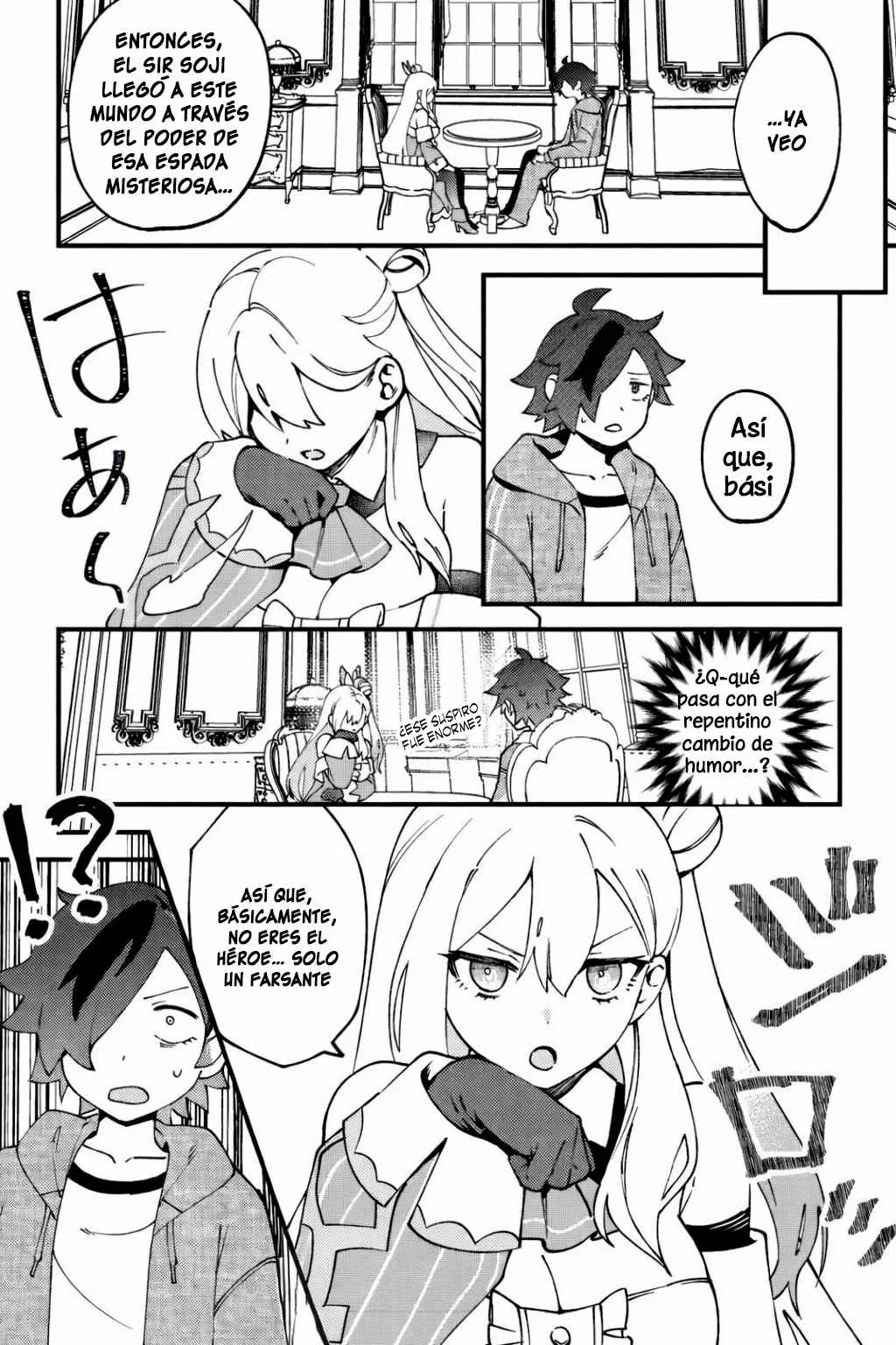 Tsuuhan de Katta Youtou ga Gachi Datta ~Tameshigiri Shitara Kuukan ga Sakete Isekai ni Tobasareta Ageku, Densetsu no Yuusha da to Kanchigai Sarete Komatteimasu~ Capítulo 1: ¡Solo hice un corte nada más! - Page 29