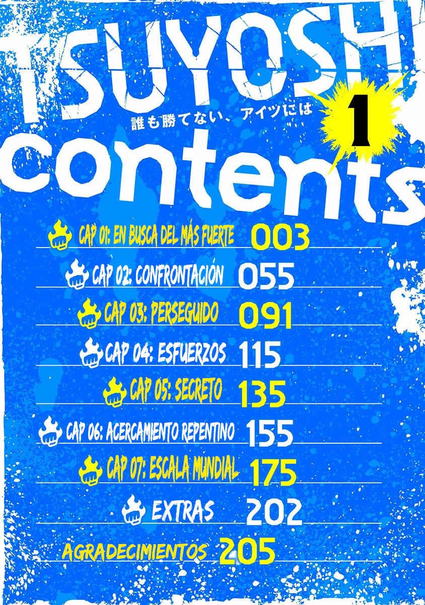 Tsuyoshi - Daremo Katenai, Aitsu ni wa Capítulo 1: En busca del mas fuerte - Page 3