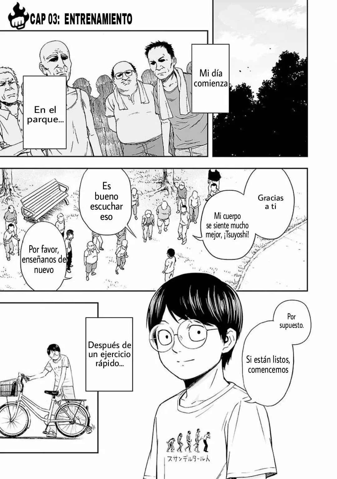Tsuyoshi - Daremo Katenai, Aitsu ni wa Capítulo 3: Entrenamiento - Page 2