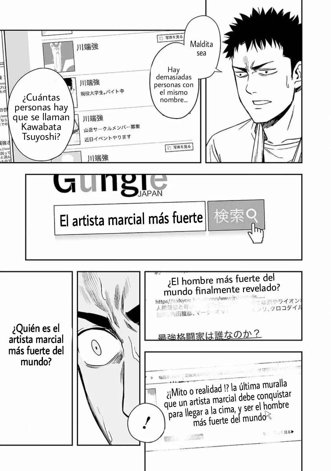 Tsuyoshi - Daremo Katenai, Aitsu ni wa Capítulo 4: Lucha - Page 8