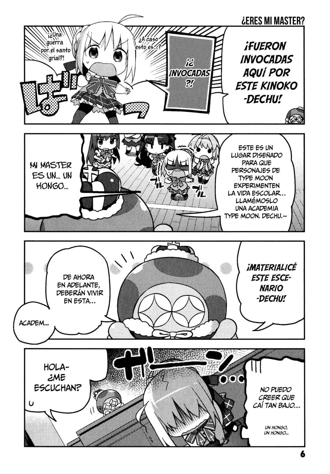 Type-Moon Gakuen - Chibi Chuki! Capítulo 1: Campana de Inicio - Page 10