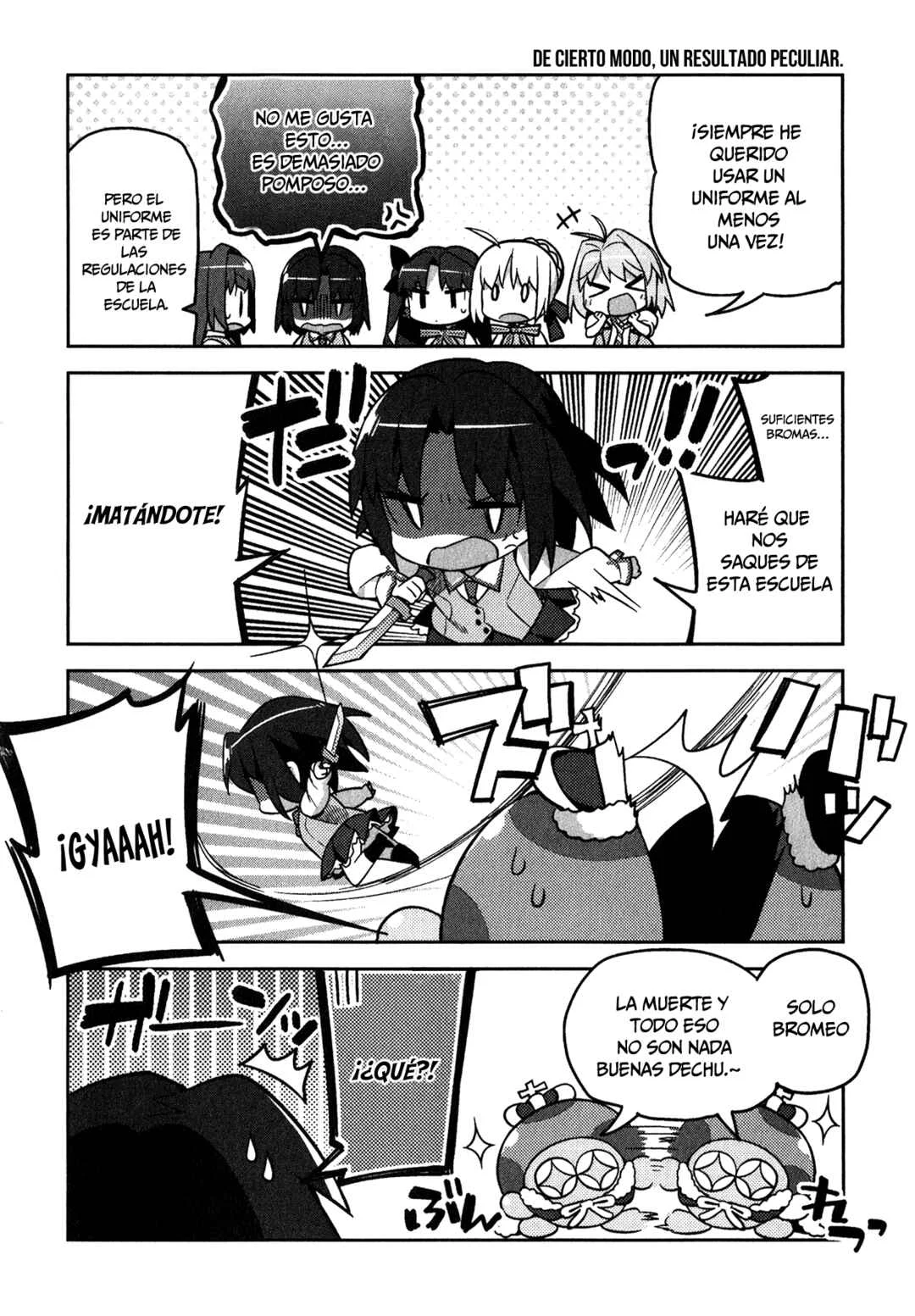 Type-Moon Gakuen - Chibi Chuki! Capítulo 1: Campana de Inicio - Page 12