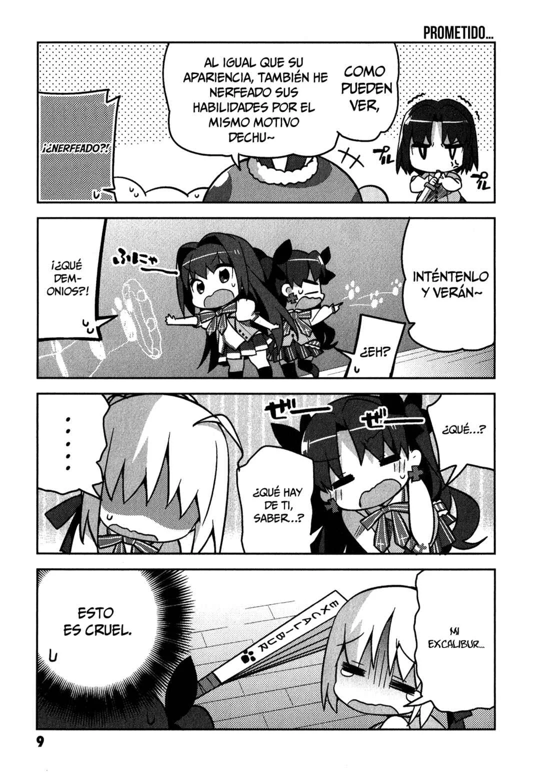 Type-Moon Gakuen - Chibi Chuki! Capítulo 1: Campana de Inicio - Page 13