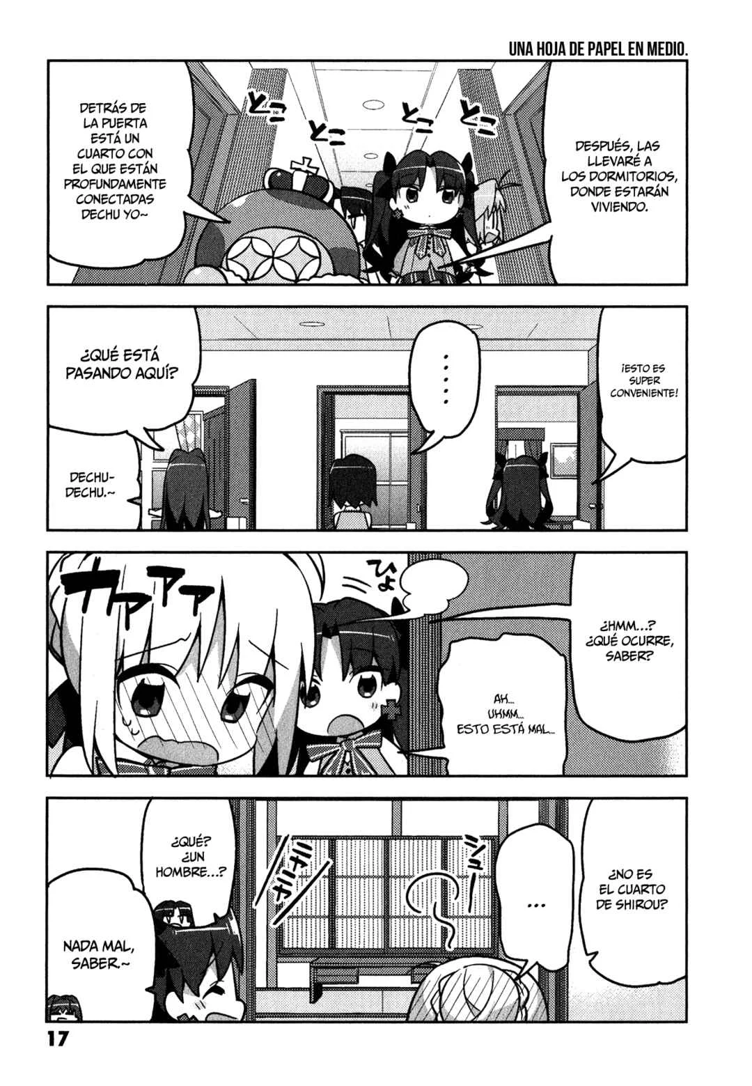 Type-Moon Gakuen - Chibi Chuki! Capítulo 1: Campana de Inicio - Page 21