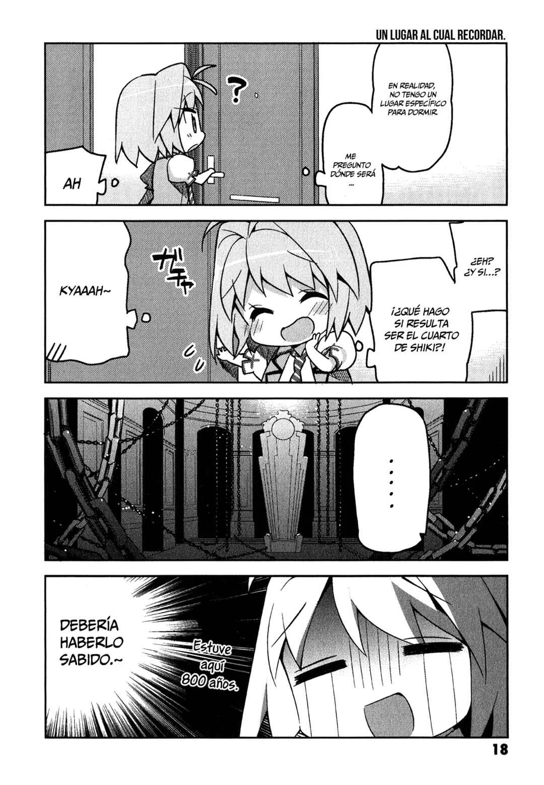 Type-Moon Gakuen - Chibi Chuki! Capítulo 1: Campana de Inicio - Page 22