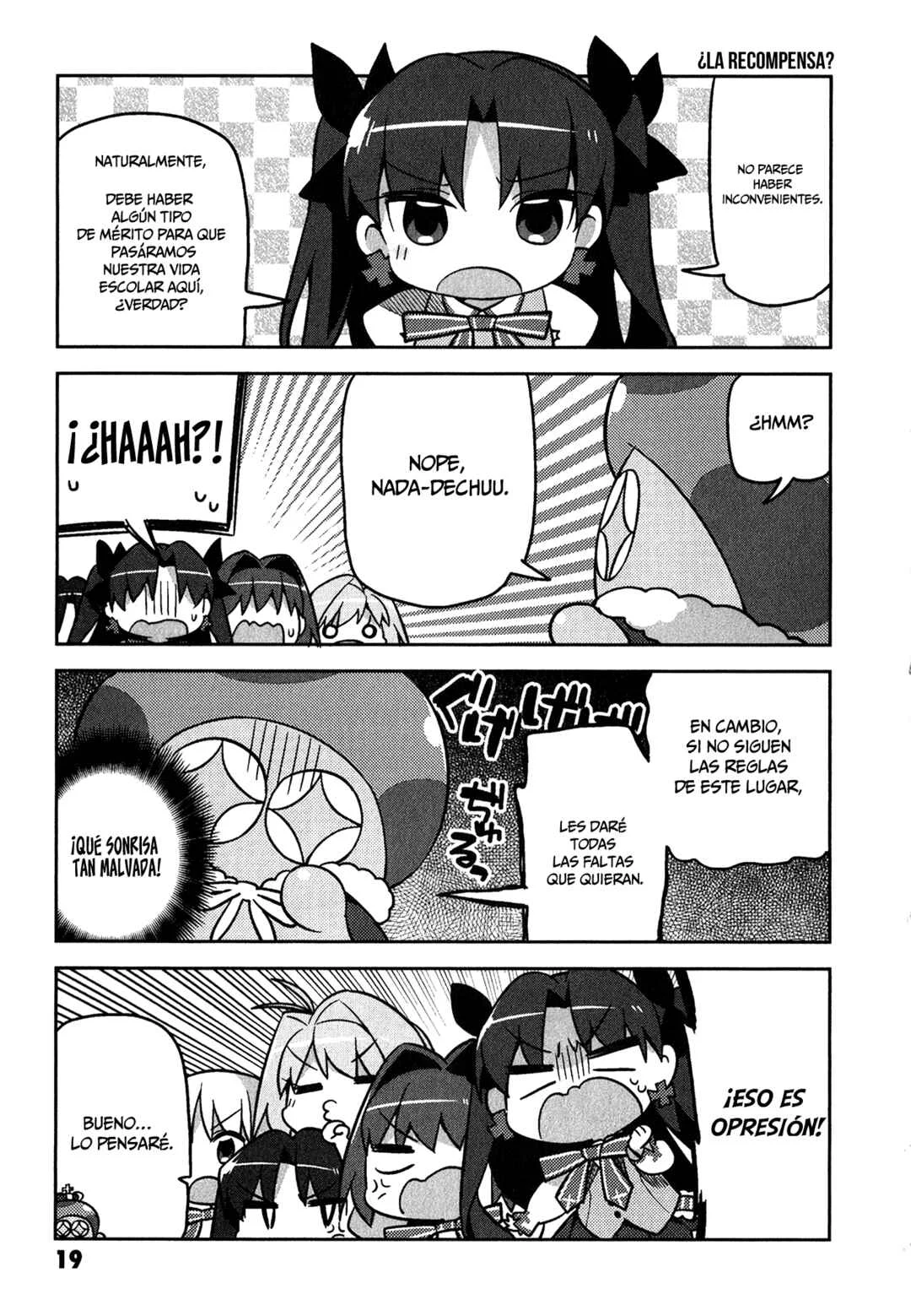 Type-Moon Gakuen - Chibi Chuki! Capítulo 1: Campana de Inicio - Page 23
