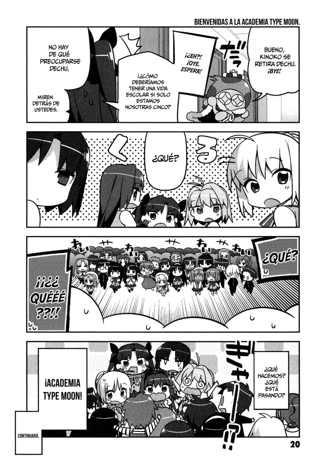 Type-Moon Gakuen - Chibi Chuki! Capítulo 1: Campana de Inicio - Page 24