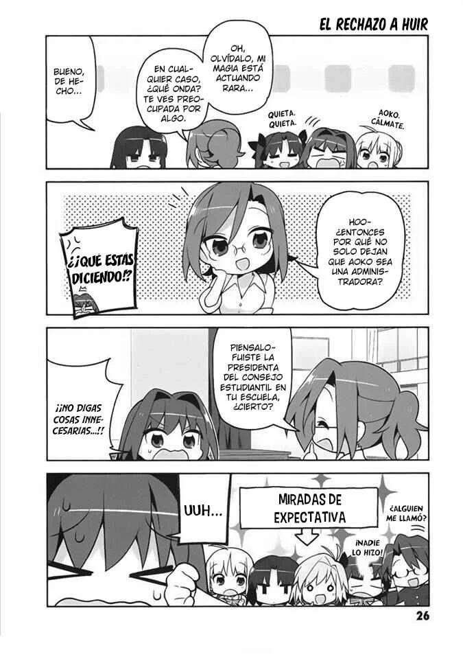 Type-Moon Gakuen - Chibi Chuki! Capítulo 2: Protejan la paz en la escuela  - Page 5