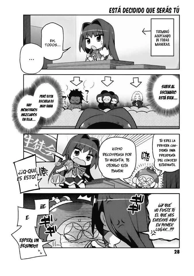 Type-Moon Gakuen - Chibi Chuki! Capítulo 2: Protejan la paz en la escuela  - Page 7