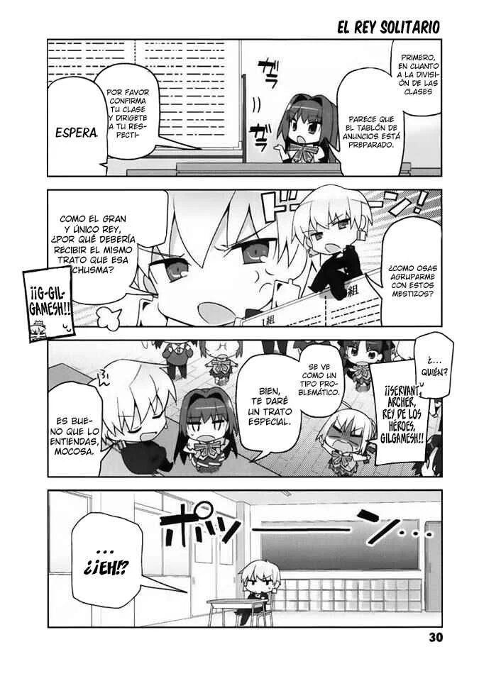 Type-Moon Gakuen - Chibi Chuki! Capítulo 2: Protejan la paz en la escuela  - Page 9