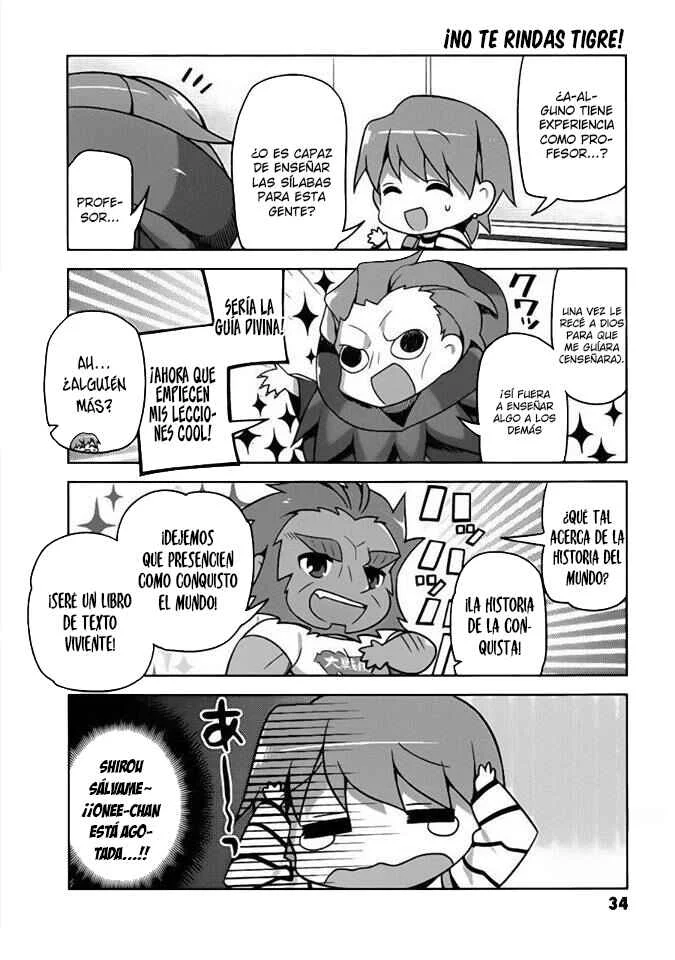 Type-Moon Gakuen - Chibi Chuki! Capítulo 2: Protejan la paz en la escuela  - Page 13