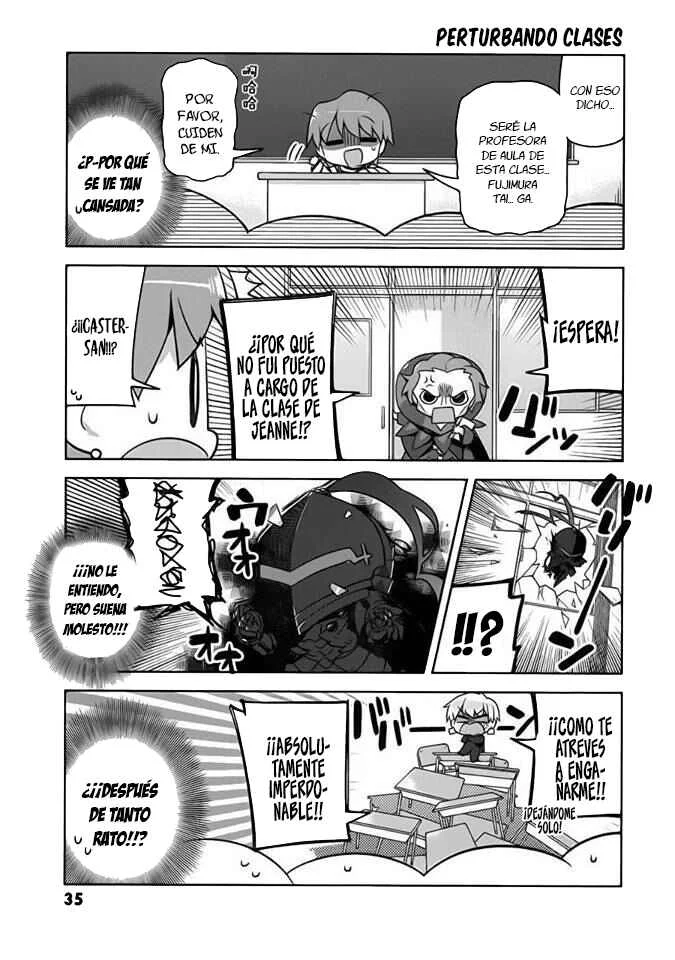 Type-Moon Gakuen - Chibi Chuki! Capítulo 2: Protejan la paz en la escuela  - Page 14