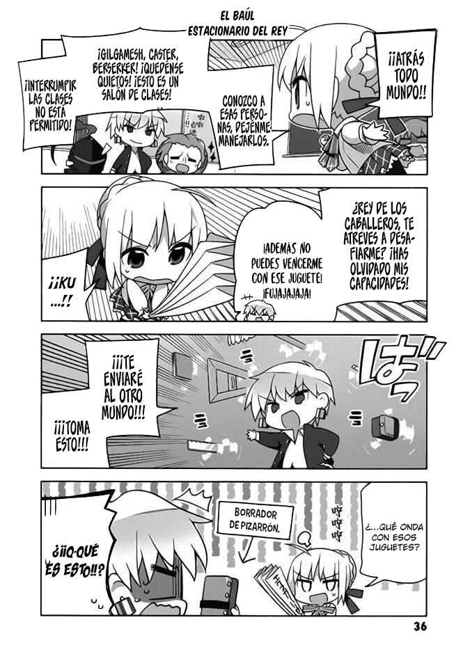 Type-Moon Gakuen - Chibi Chuki! Capítulo 2: Protejan la paz en la escuela  - Page 15