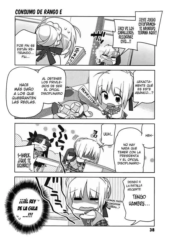 Type-Moon Gakuen - Chibi Chuki! Capítulo 2: Protejan la paz en la escuela  - Page 17
