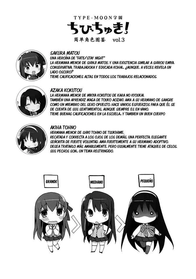 Type-Moon Gakuen - Chibi Chuki! Capítulo 2: Protejan la paz en la escuela  - Page 19