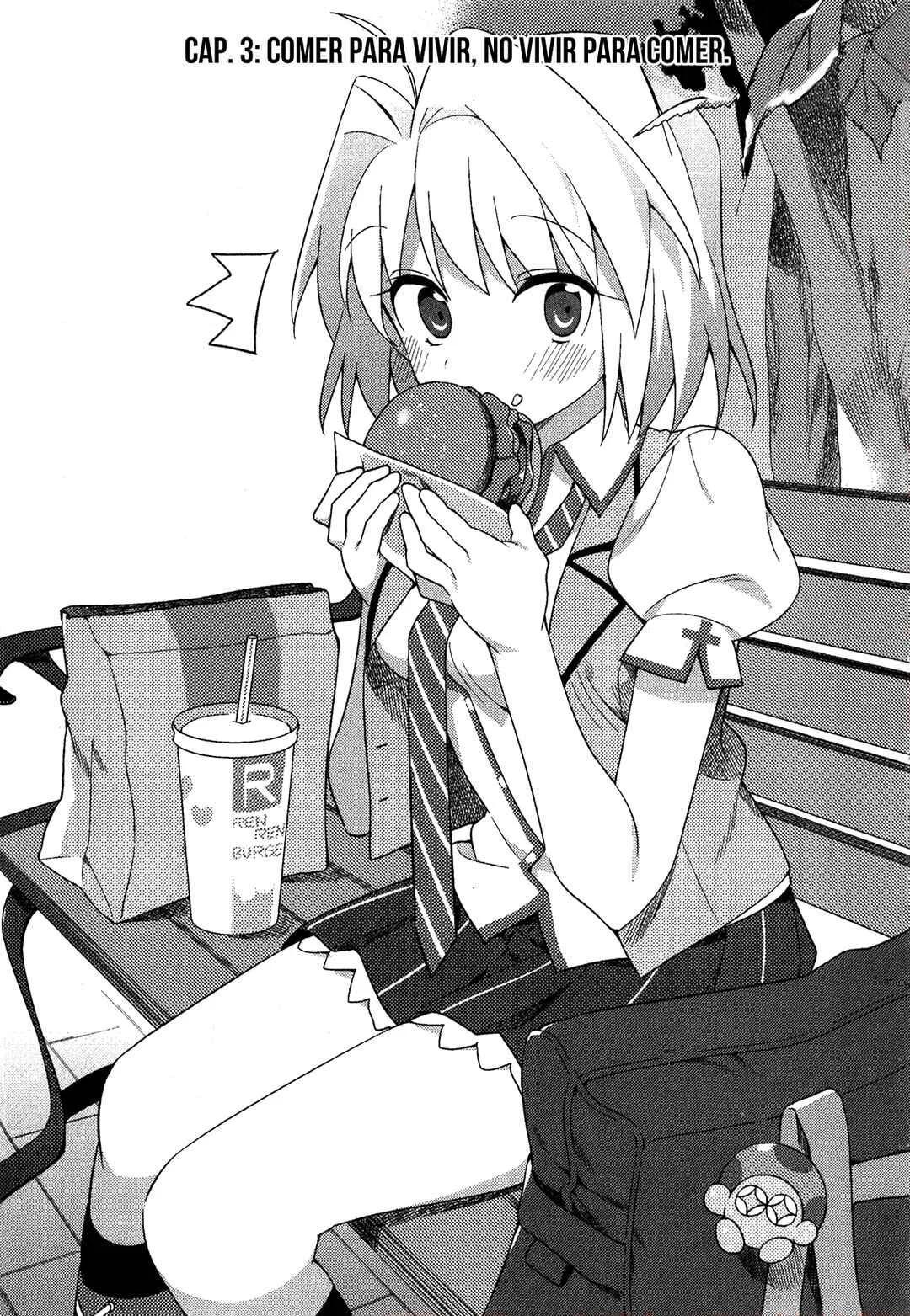 Type-Moon Gakuen - Chibi Chuki! Capítulo 3: Comer para vivir, no vivir para comer - Page 2