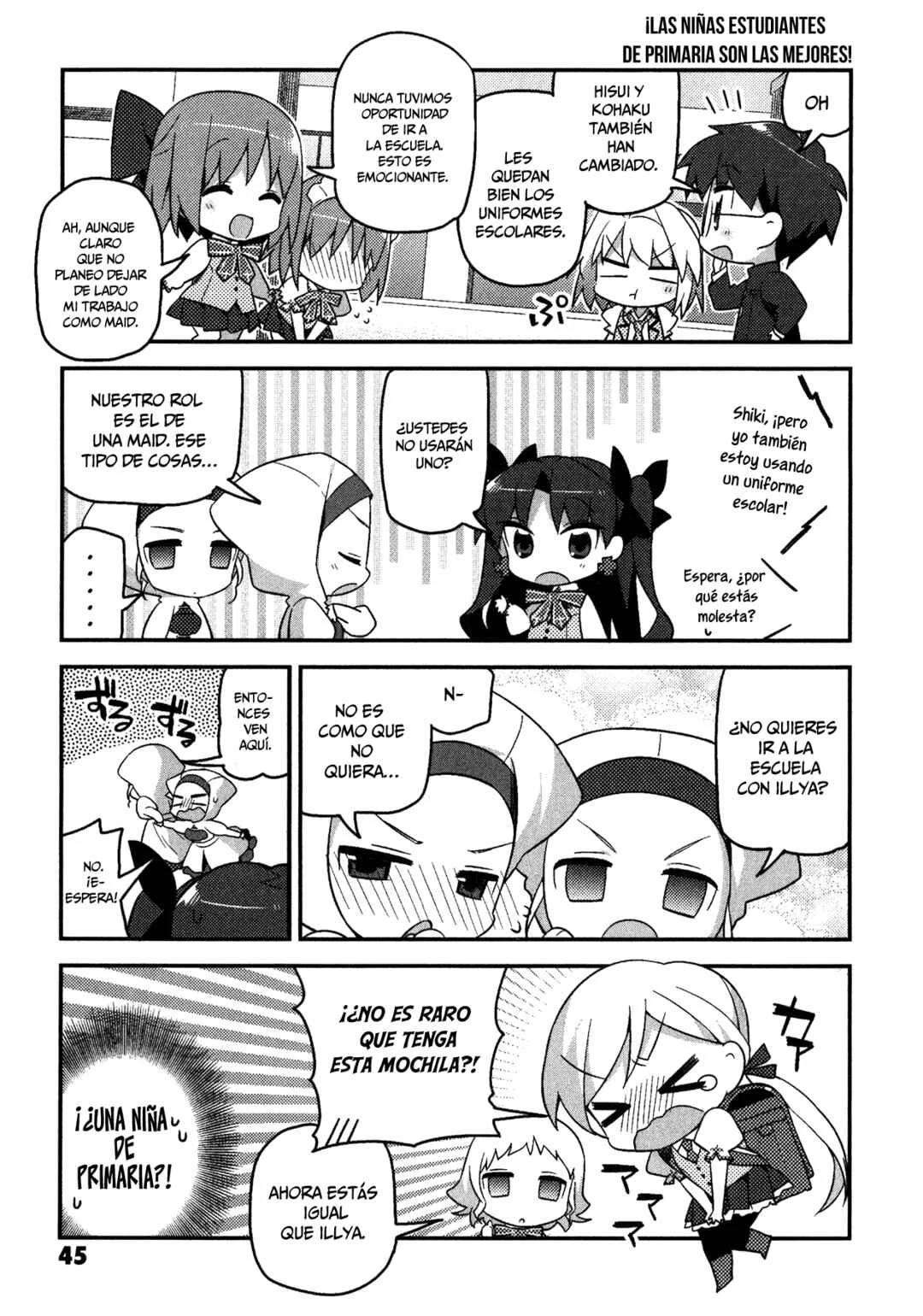 Type-Moon Gakuen - Chibi Chuki! Capítulo 3: Comer para vivir, no vivir para comer - Page 7