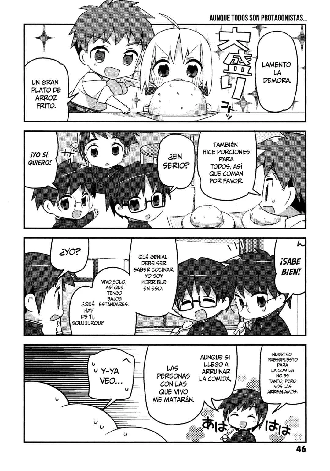 Type-Moon Gakuen - Chibi Chuki! Capítulo 3: Comer para vivir, no vivir para comer - Page 8