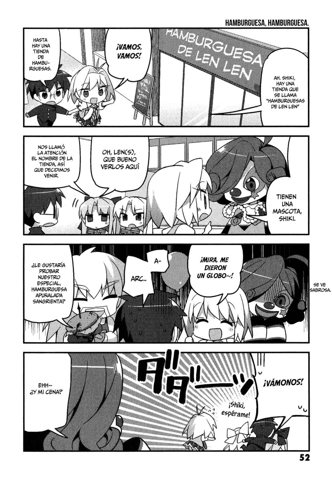 Type-Moon Gakuen - Chibi Chuki! Capítulo 3: Comer para vivir, no vivir para comer - Page 14