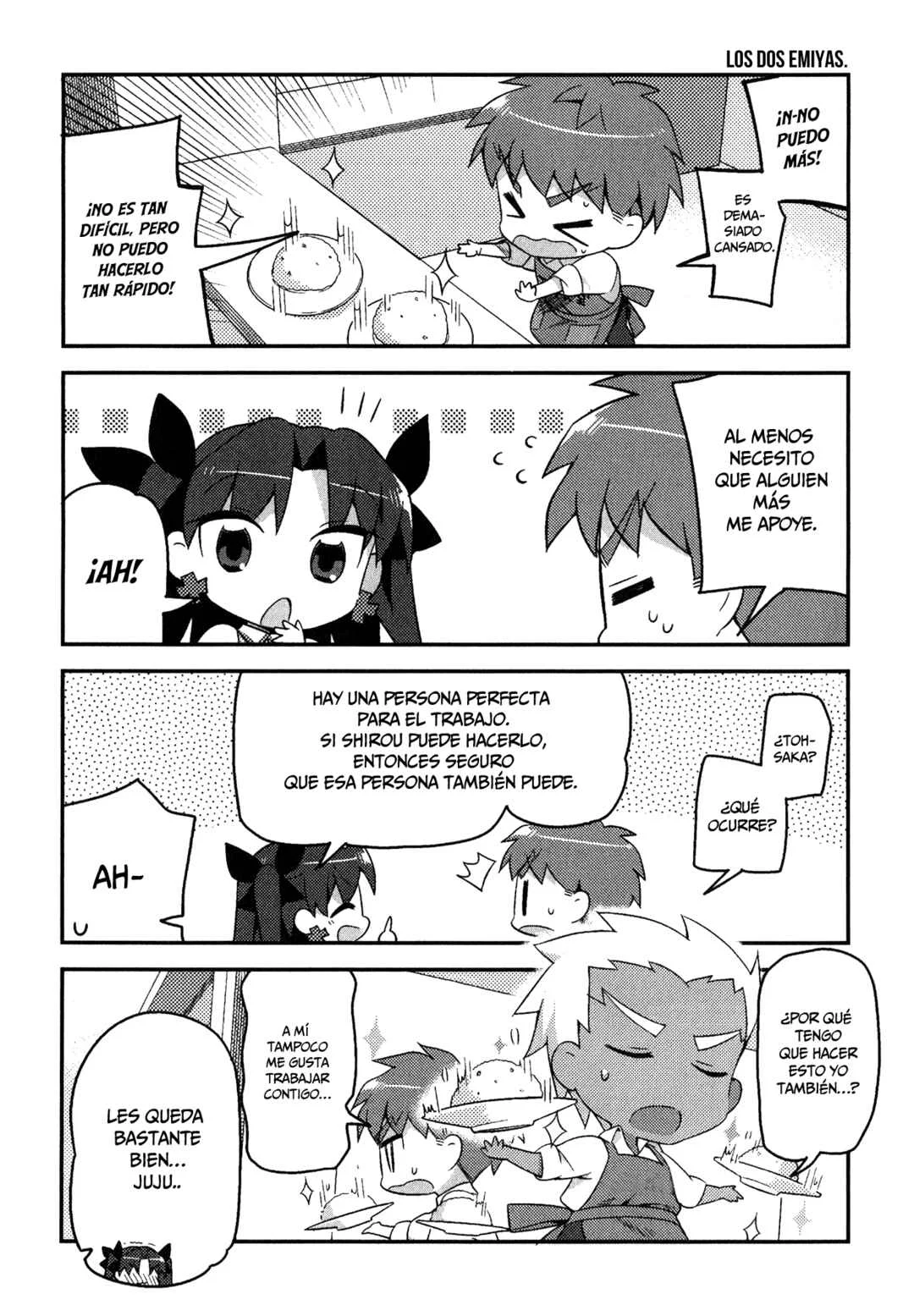 Type-Moon Gakuen - Chibi Chuki! Capítulo 3: Comer para vivir, no vivir para comer - Page 17