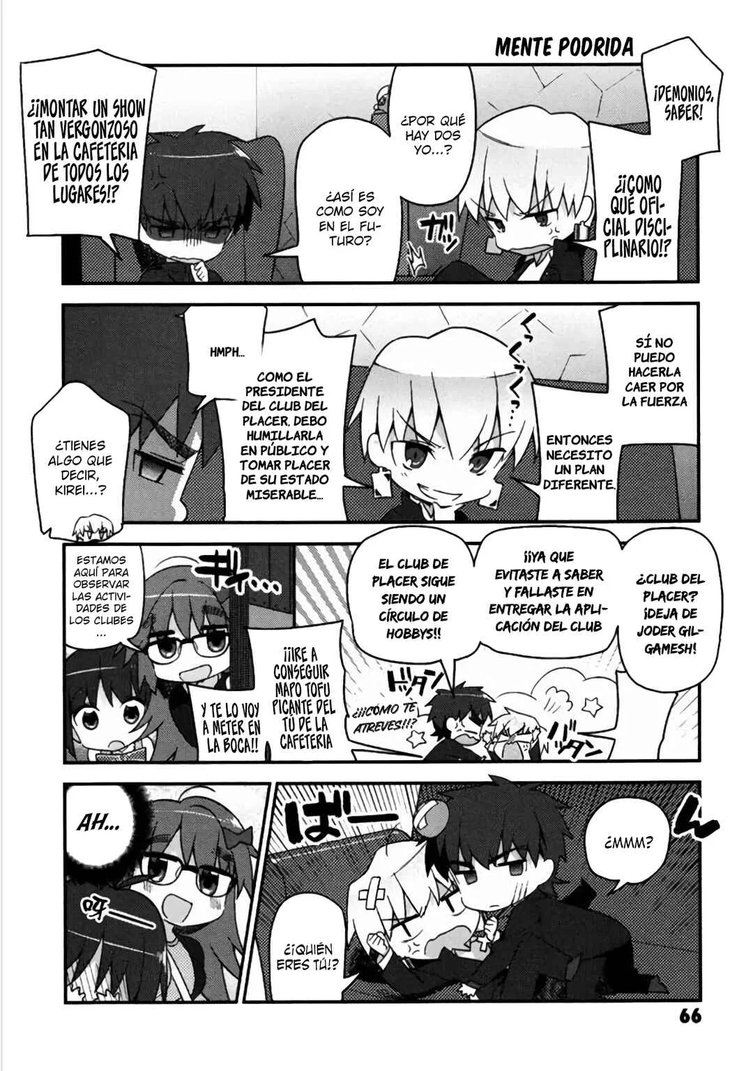 Type-Moon Gakuen - Chibi Chuki! Capítulo 4: Refrescante juventud  - Page 9
