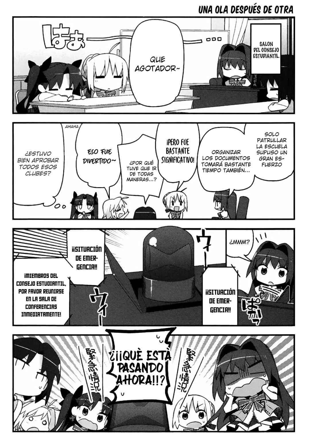 Type-Moon Gakuen - Chibi Chuki! Capítulo 4: Refrescante juventud  - Page 17