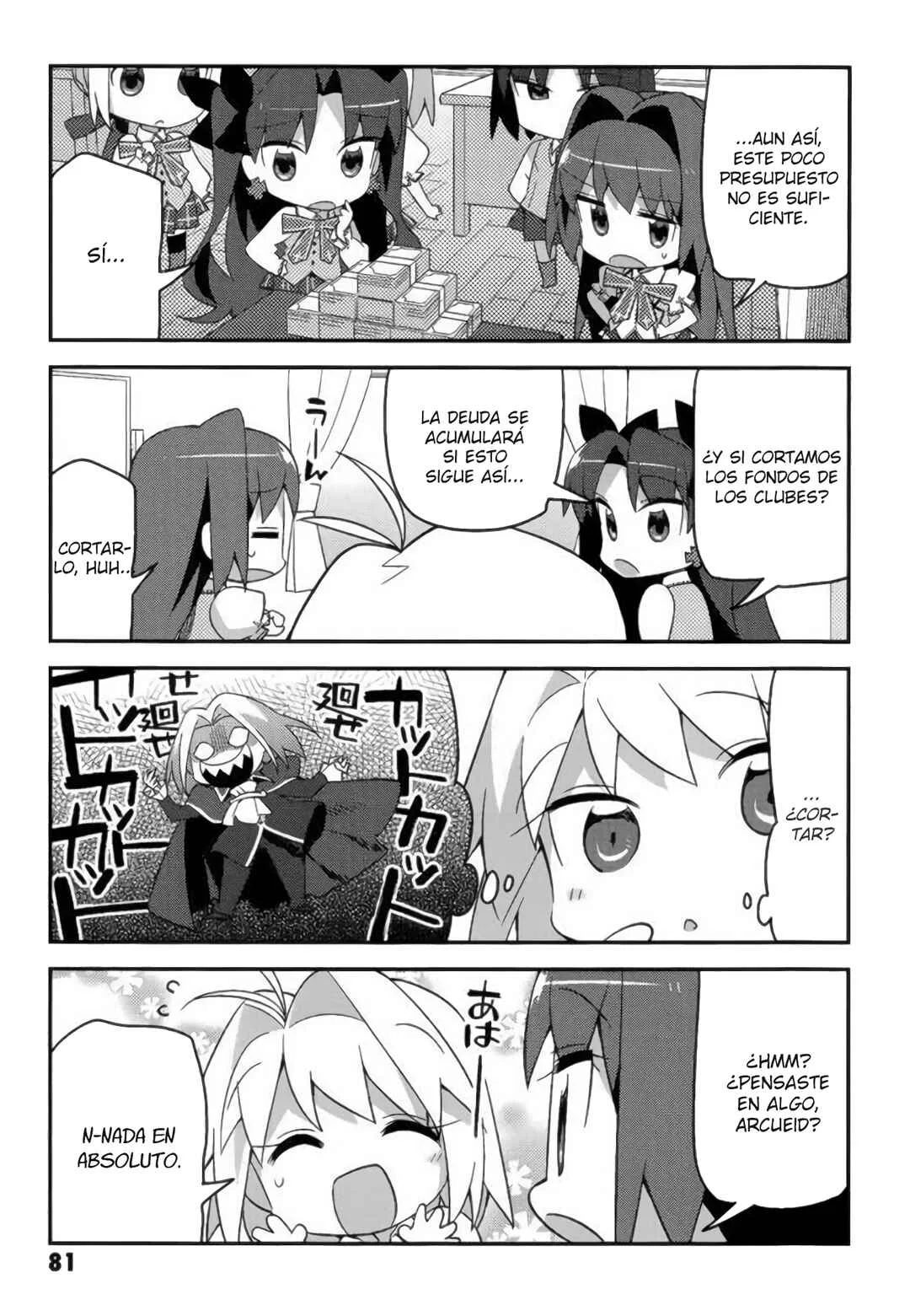 Type-Moon Gakuen - Chibi Chuki! Capítulo 5: Rin y la plata  - Page 7