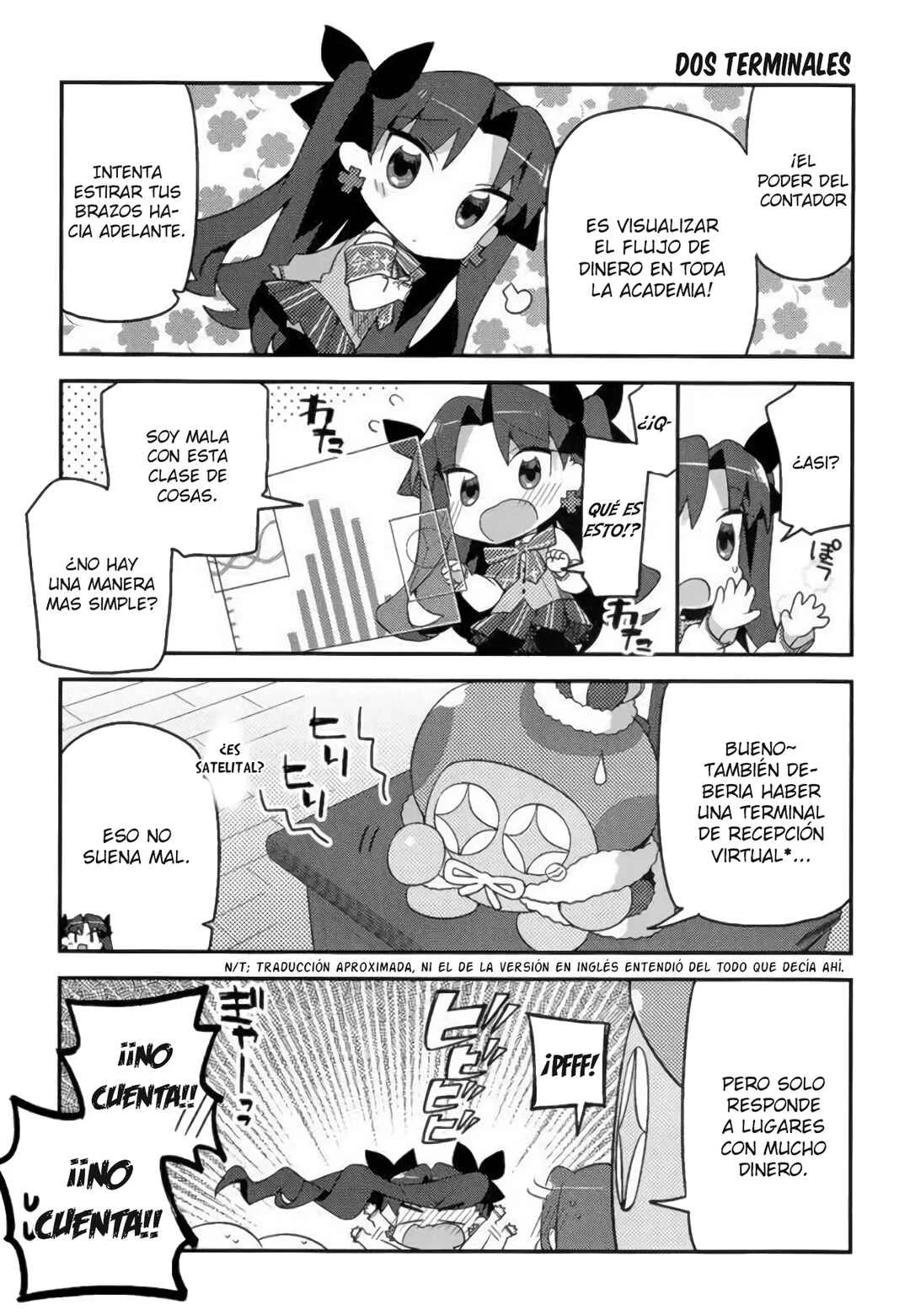 Type-Moon Gakuen - Chibi Chuki! Capítulo 5: Rin y la plata  - Page 9