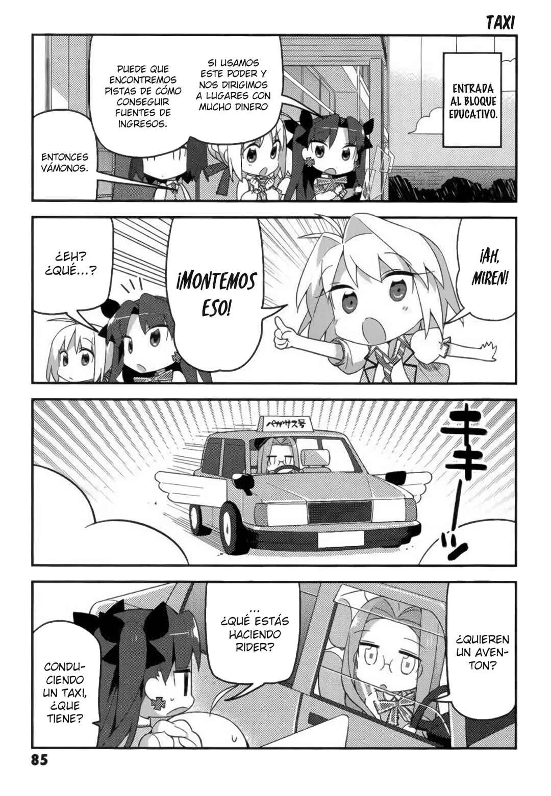 Type-Moon Gakuen - Chibi Chuki! Capítulo 5: Rin y la plata  - Page 11
