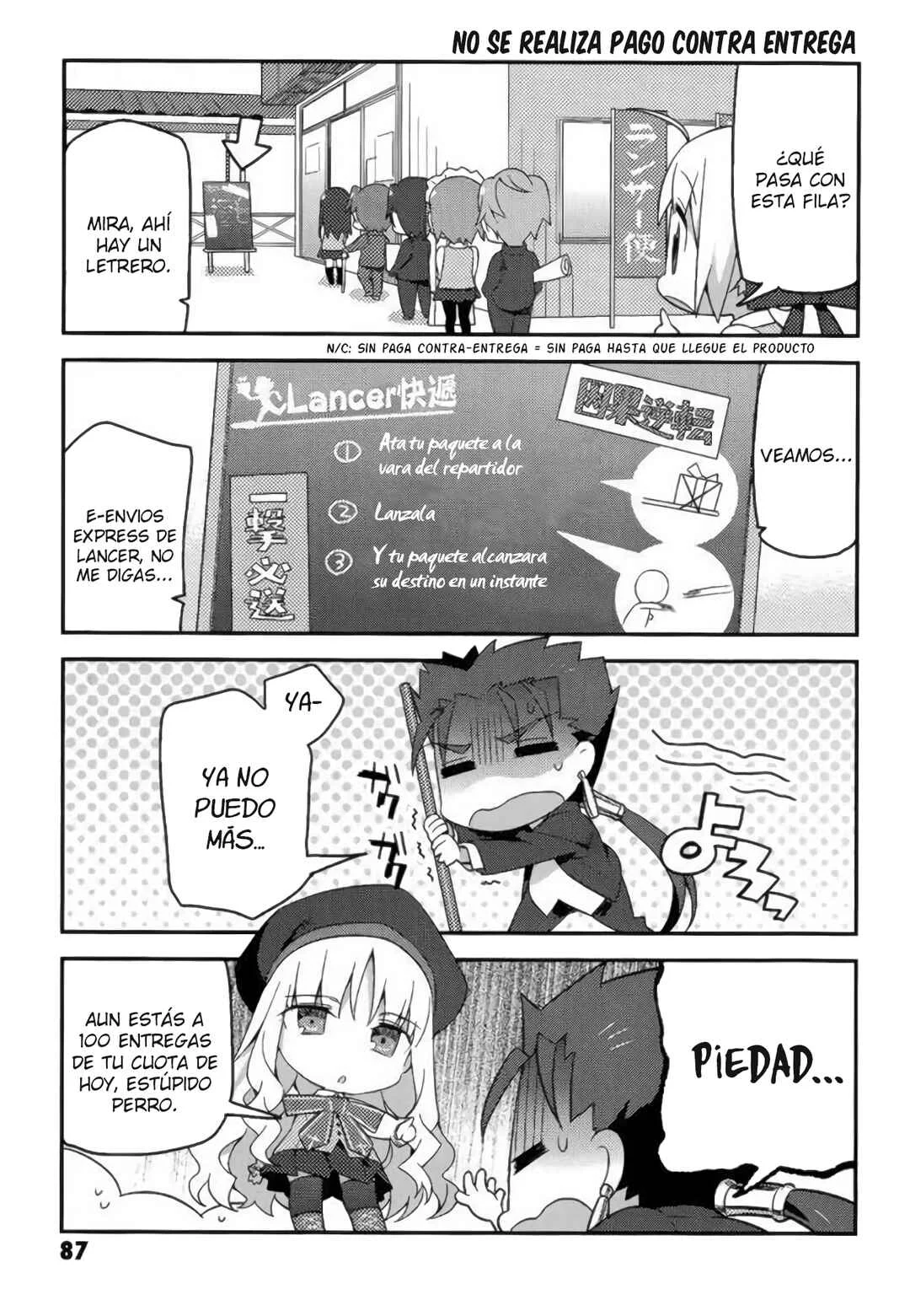 Type-Moon Gakuen - Chibi Chuki! Capítulo 5: Rin y la plata  - Page 13