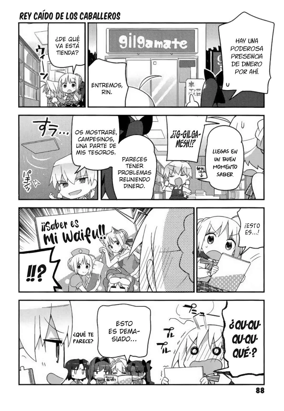 Type-Moon Gakuen - Chibi Chuki! Capítulo 5: Rin y la plata  - Page 14