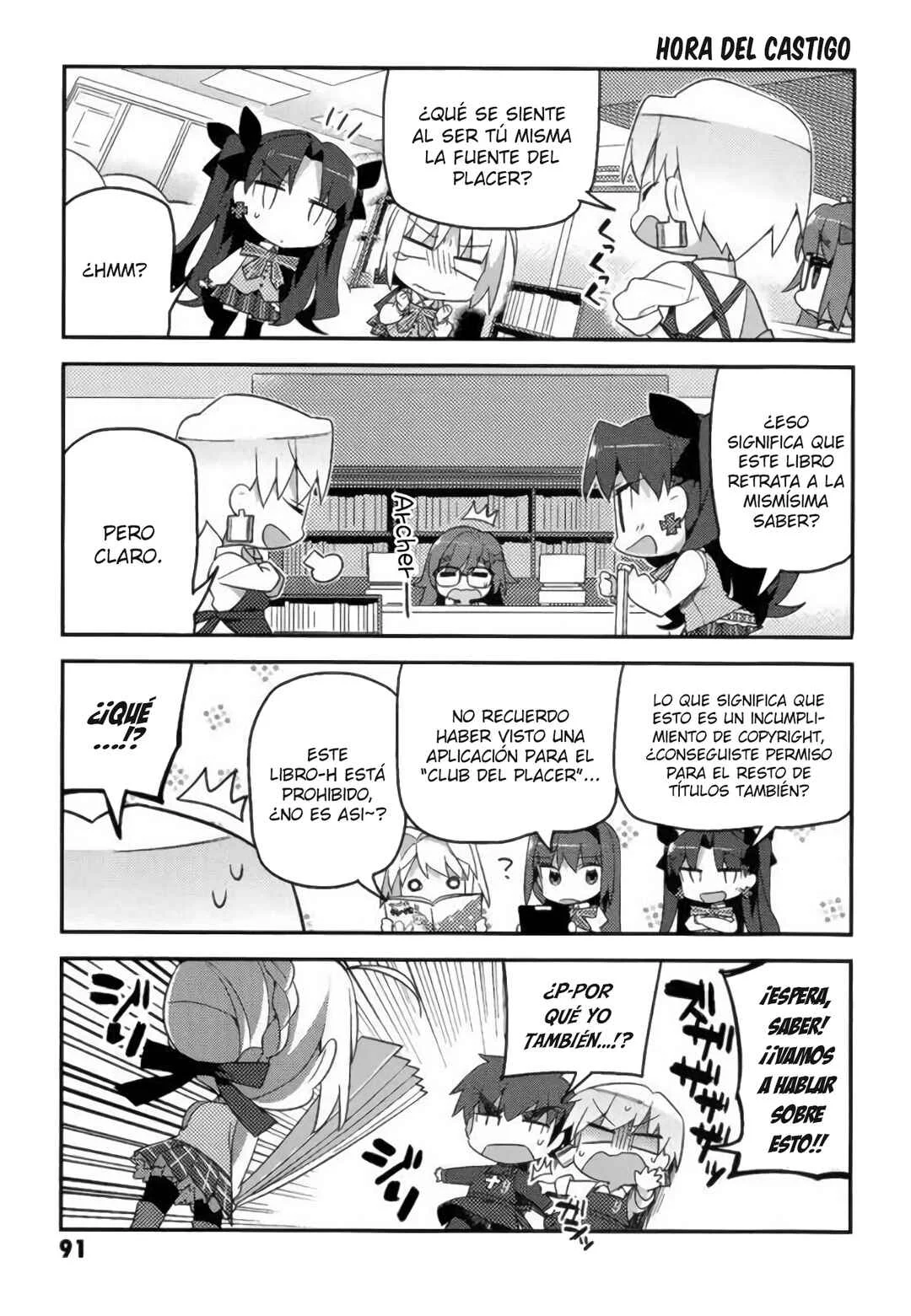 Type-Moon Gakuen - Chibi Chuki! Capítulo 5: Rin y la plata  - Page 17