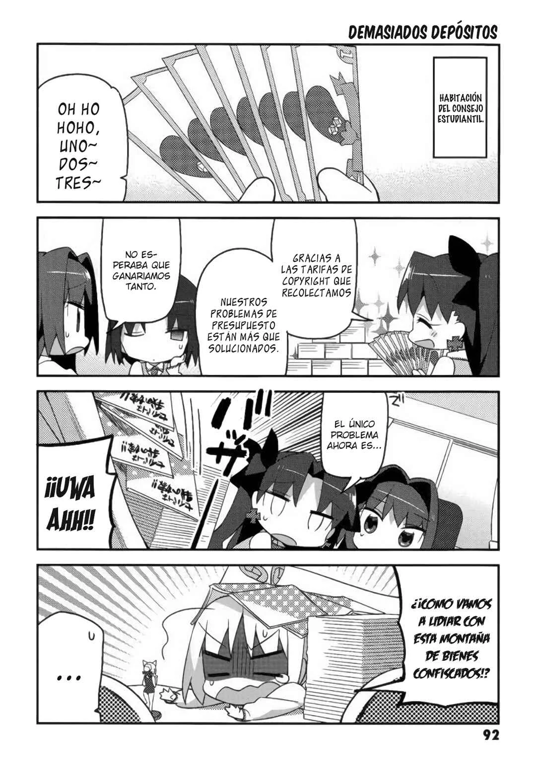 Type-Moon Gakuen - Chibi Chuki! Capítulo 5: Rin y la plata  - Page 18