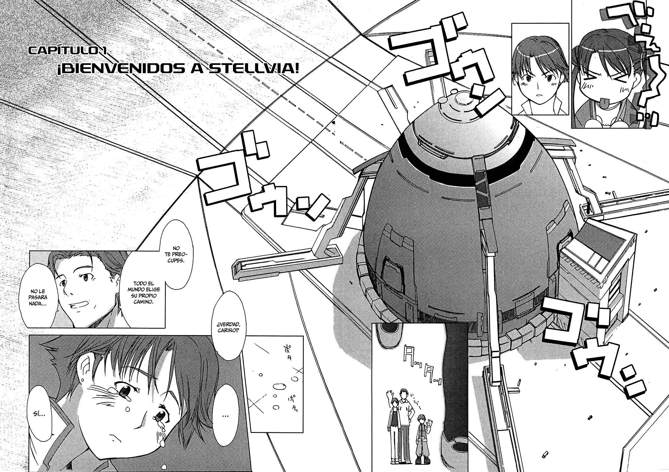Uchuu no Stellvia Capítulo 1: ¡Bienvenidos a Stellvia! - Page 9