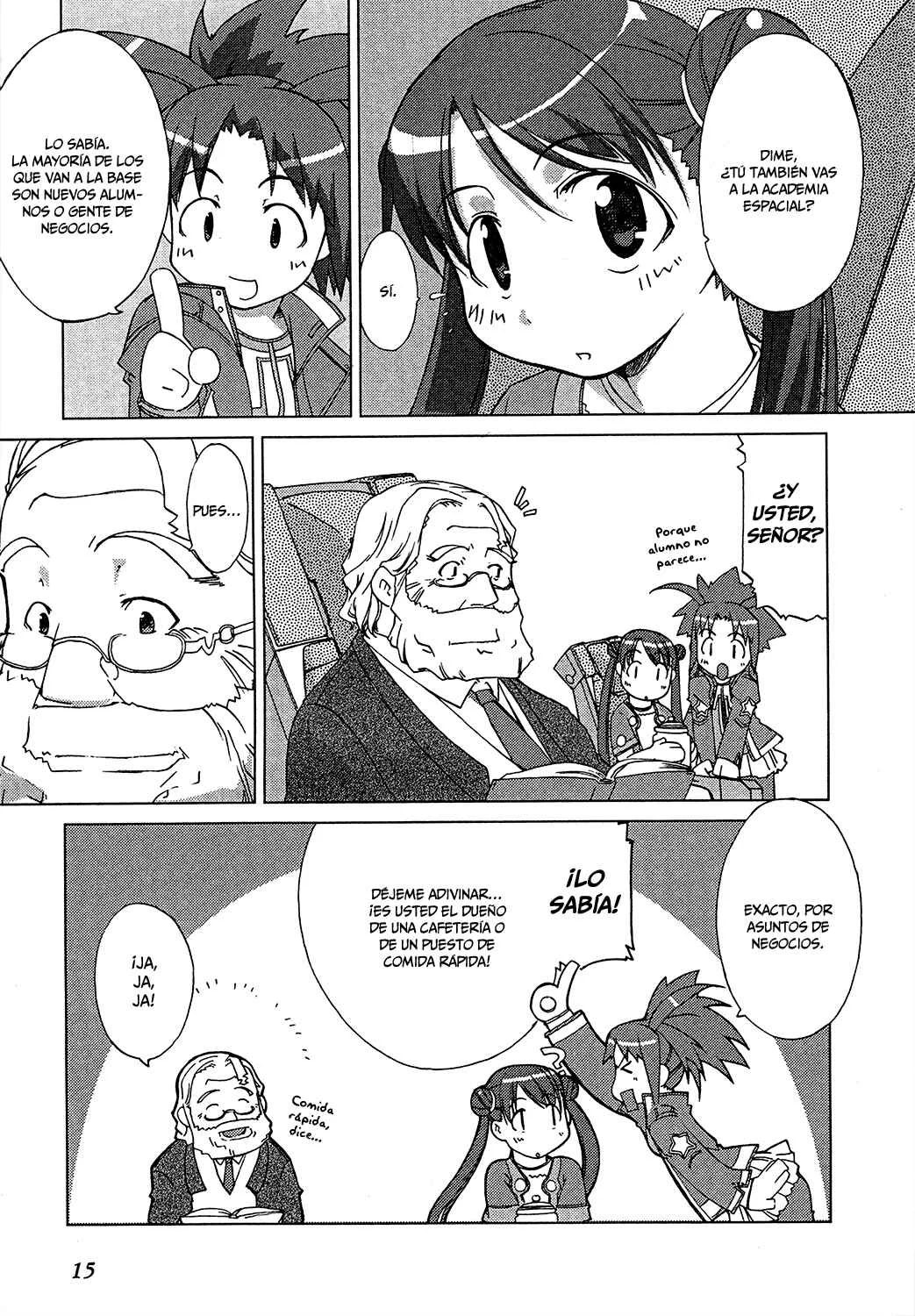 Uchuu no Stellvia Capítulo 1: ¡Bienvenidos a Stellvia! - Page 17